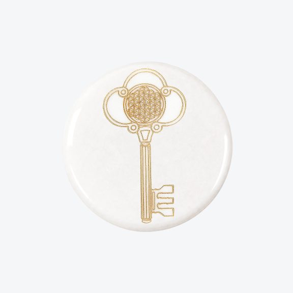 Key Marble Coaster