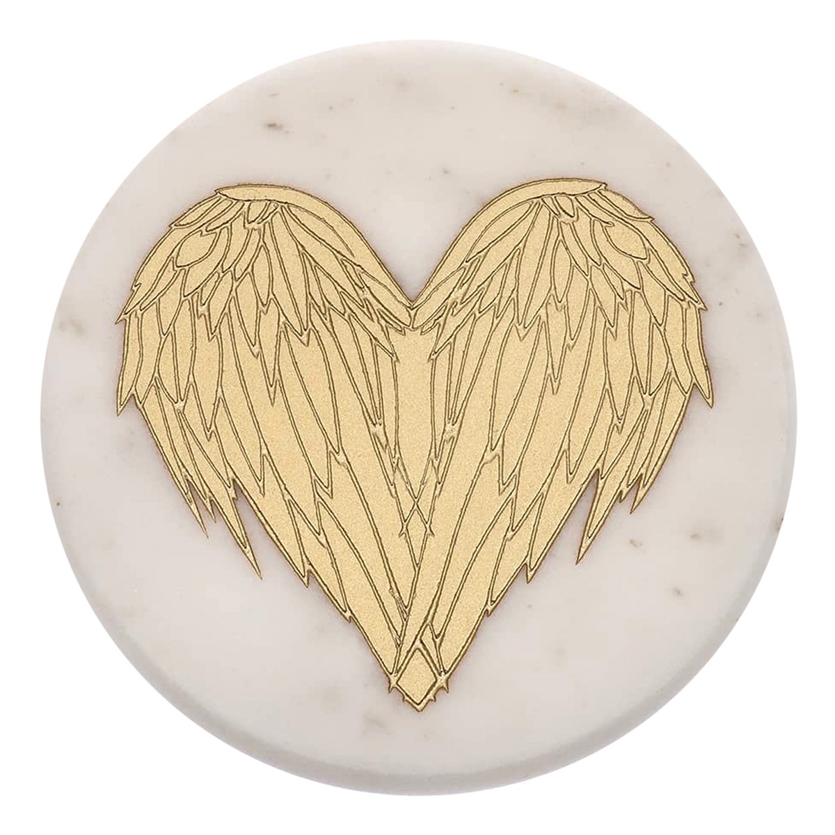 Heart Wıng Marble Coaster – 1