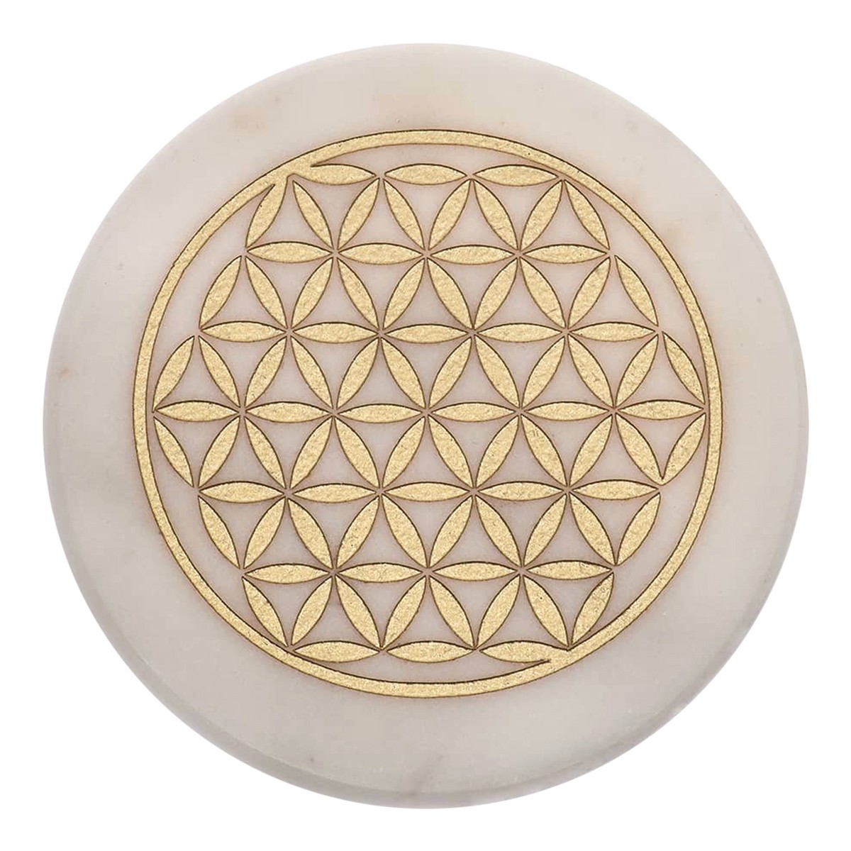 Flower Of Lıfe Marble Coaster – 2