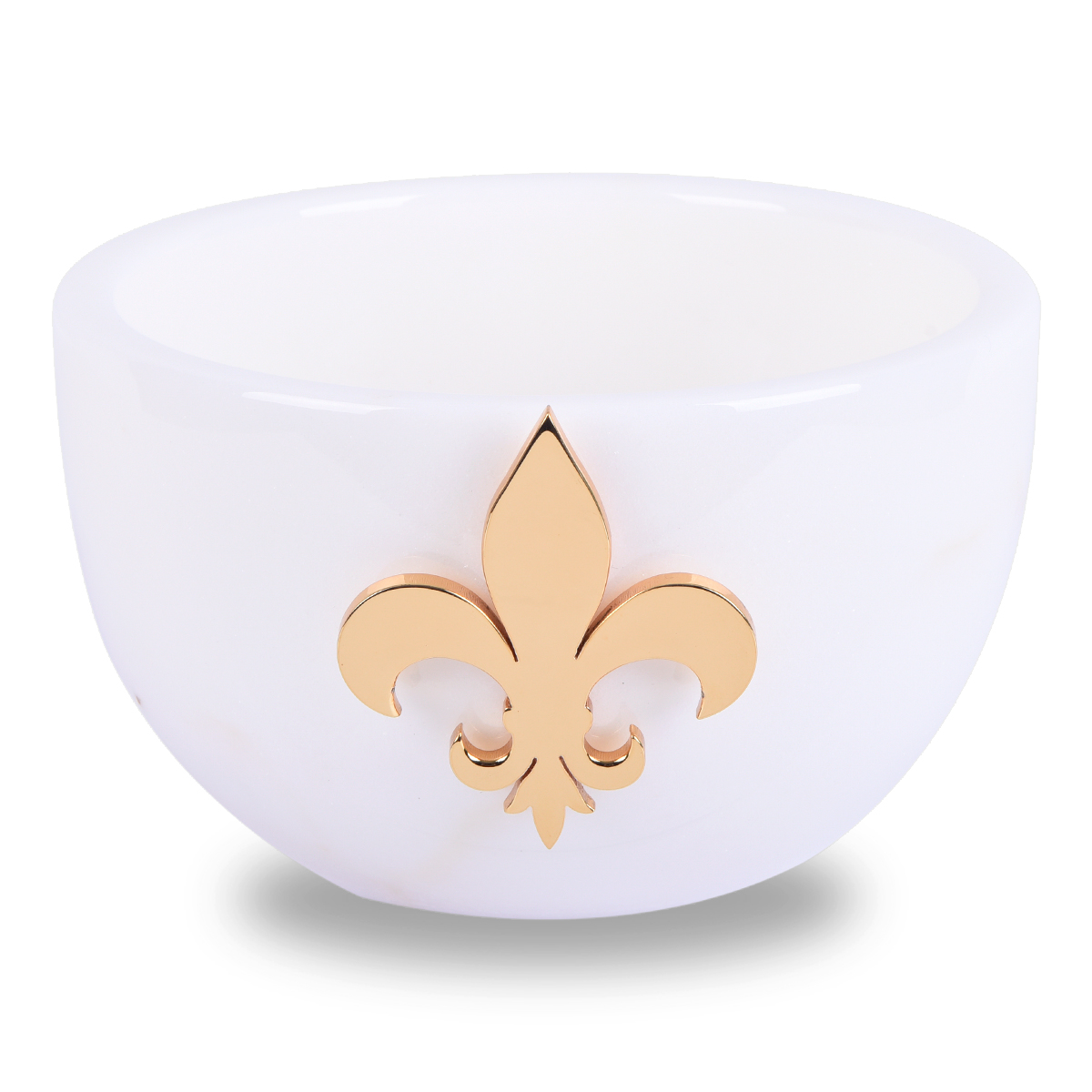 Fleur De Lis Marble Bowl – 5