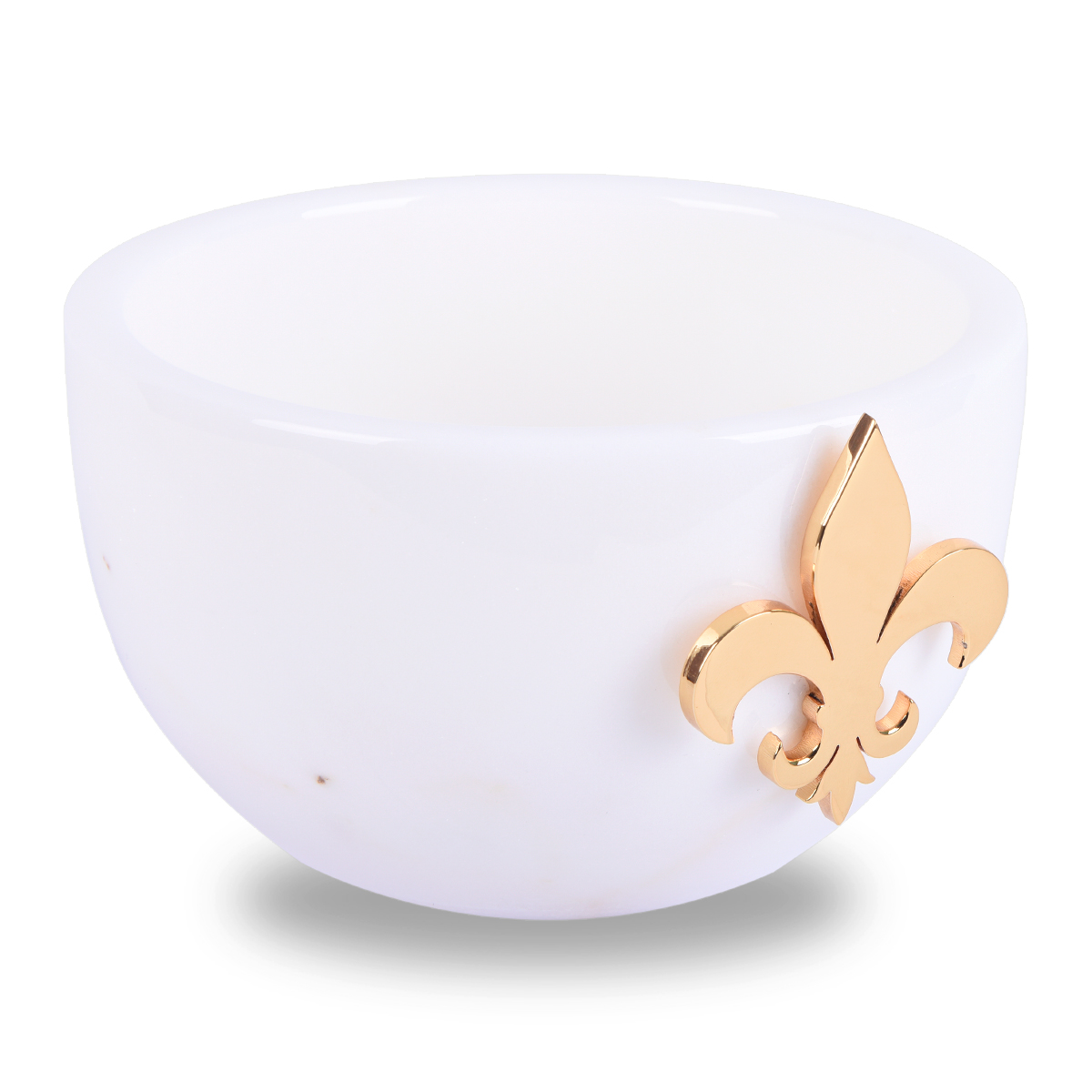 Fleur De Lis Marble Bowl – 6