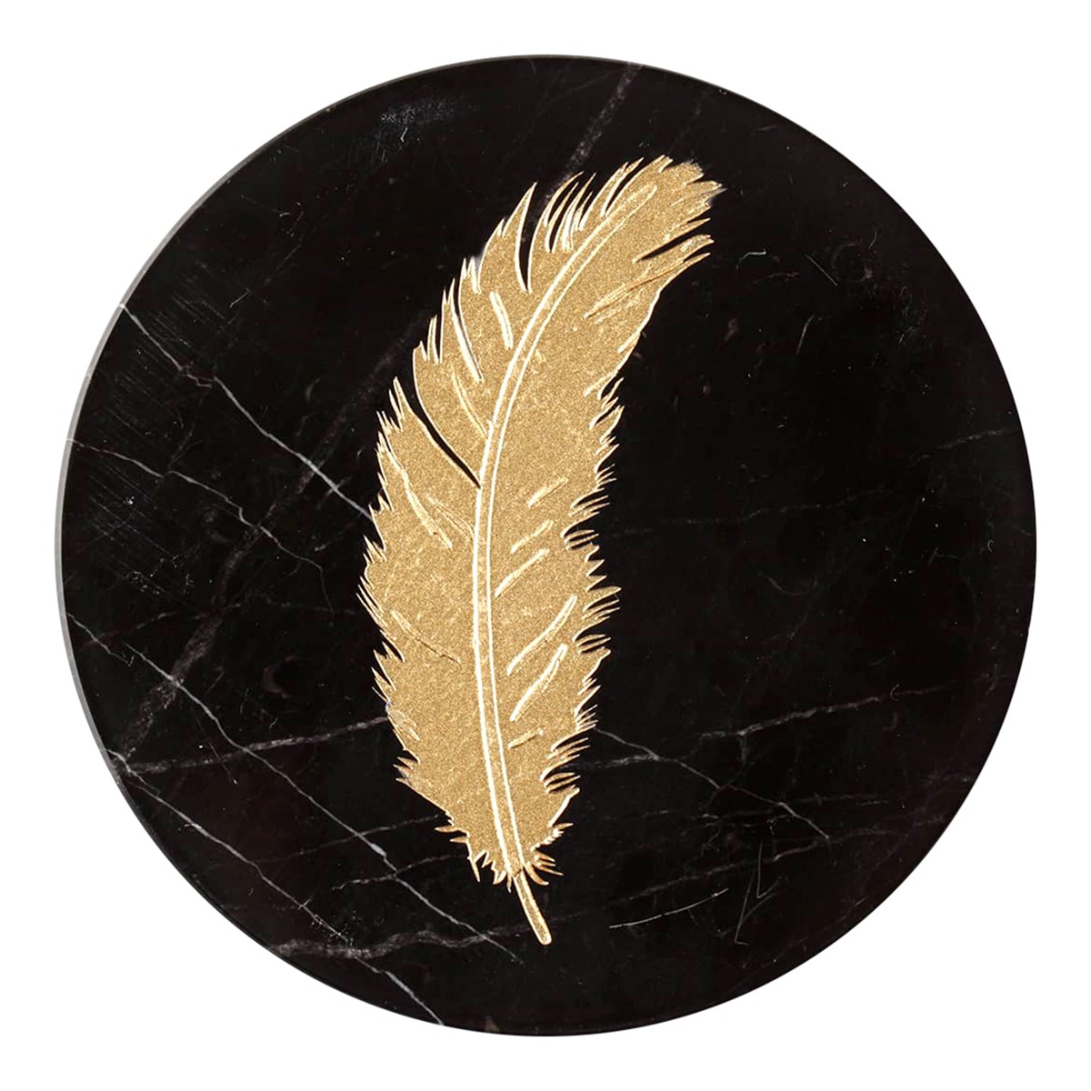 Feather Marble Coaster – 3