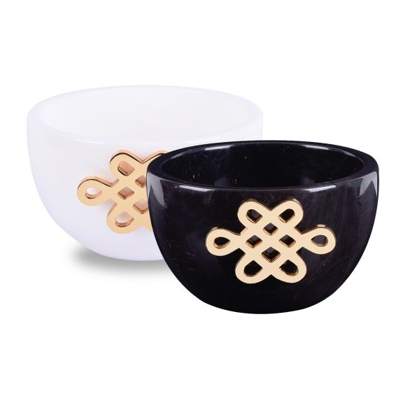 Mystic Knot Marble Bowl