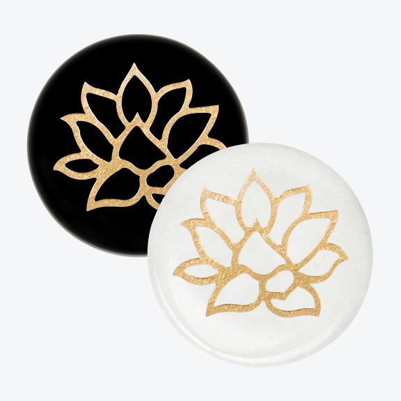 Lotus Mermer Bardak Altlığı