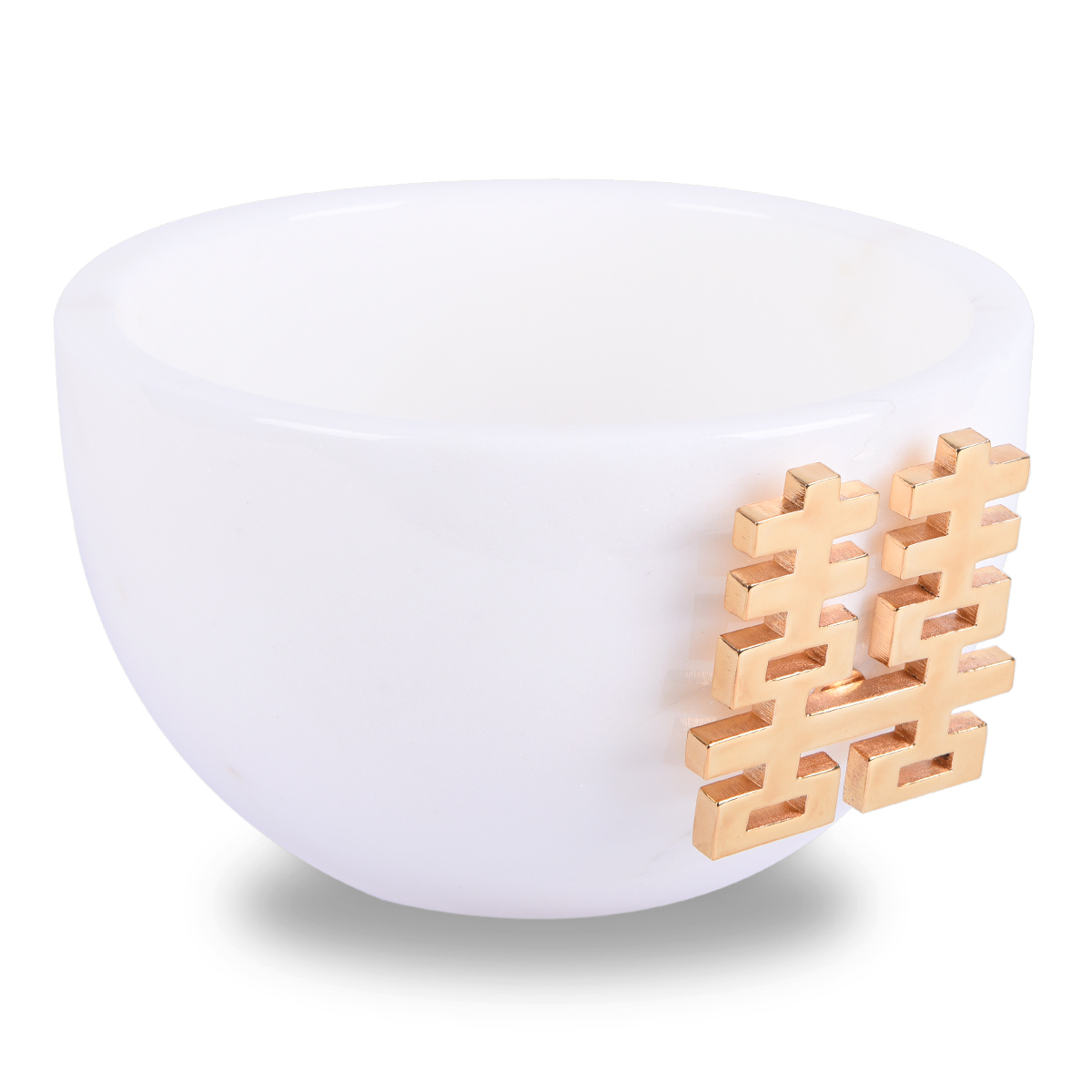 Double Happiness Marble Bowl – 3