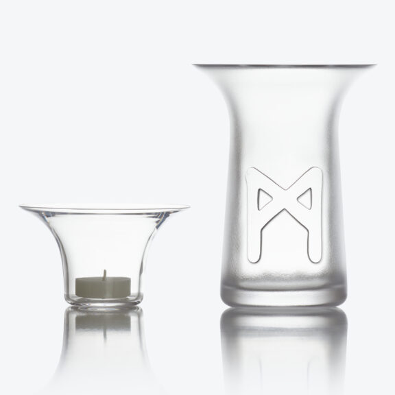 MANNAZ TEA-LIGHT CAM VAZO