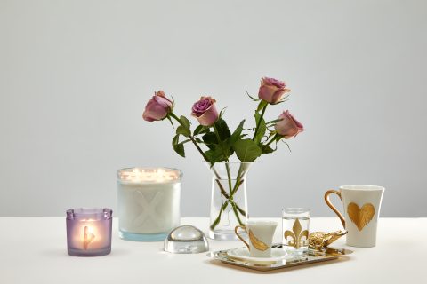 Thurisaz Purple Glass Candle Holder – 5