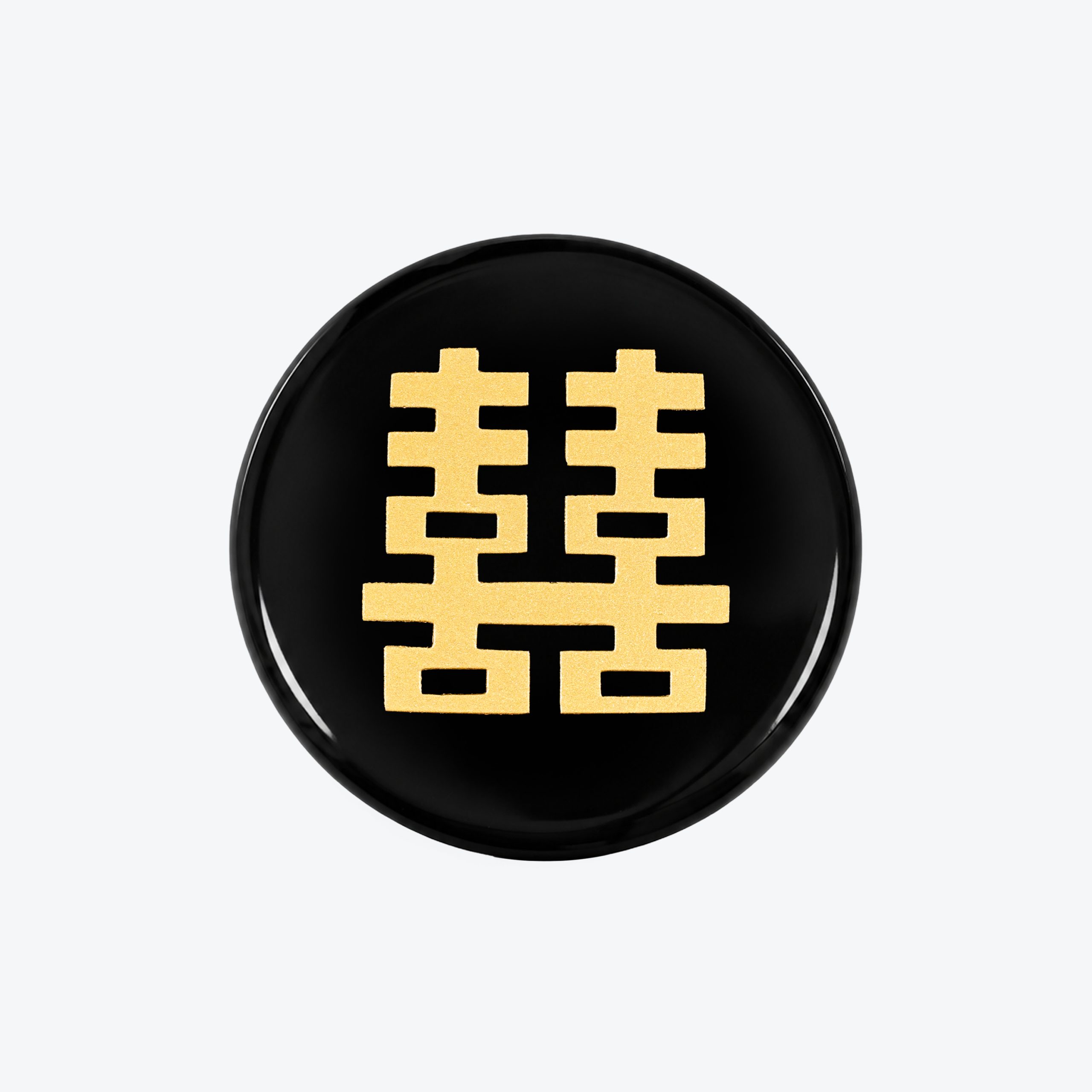 Double Happiness Marble Coaster – 2
