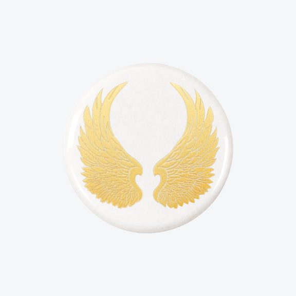Angel Wing Marble Coaster