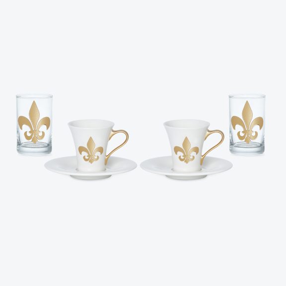 Fleur De Lis Kahve Sunum Seti